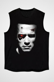 The Terminator Siyah Unisex Kolsuz Tişört