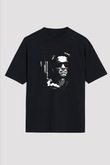 The Terminator Siyah Unisex Oversize Tişört T-Shirt
