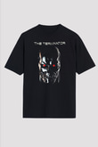 The Terminator Siyah Unisex Oversize Tişört T-Shirt