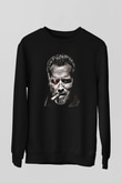 The Terminator Siyah Unisex Sweatshirt