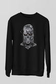 The Terminator Siyah Unisex Sweatshirt