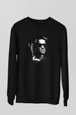 The Terminator Siyah Unisex Sweatshirt