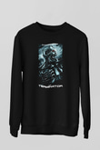 The Terminator Siyah Unisex Sweatshirt