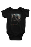 The Vampire Diaries Baskılı Siyah Bebek Body - Zıbın