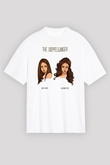The Vampire Diaries Beyaz Unisex Oversize Tişört T-Shirt