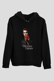 The Vampire Diaries Siyah Unisex Hoodie