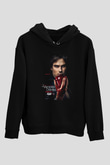The Vampire Diaries Siyah Unisex Hoodie