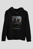 The Vampire Diaries Siyah Unisex Hoodie