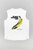 The Velvet Underground Beyaz Unisex Kolsuz Tişört