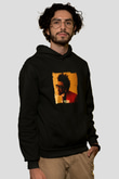 The Weeknd Baskılı Unisex Siyah Hoodie