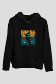 The Weeknd Baskılı Unisex Siyah Hoodie