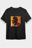 The Weeknd Baskılı Unisex Siyah Tişört