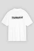 The Weeknd Beyaz Unisex Oversize Tişört T-Shirt