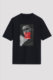 The Weeknd Siyah Unisex Oversize Tişört T-Shirt