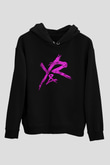 The Young and the Restless Siyah Unisex Kapüşonlu Sweatshirt