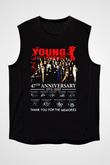 The Young and the Restless Siyah Unisex  Kolsuz Tişört
