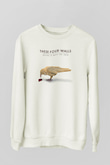 These Four Walls Baskılı Beyaz Unisex Sweatshirt