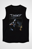 Thief Siyah Unisex Kolsuz Tişört