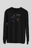 Thief Siyah Unisex Sweatshirt