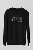 Thief Siyah Unisex Sweatshirt