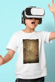 Thomas Edison Baskılı Unisex Beyaz Çocuk Tişörtü - Tshirt