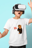 Tine Turner Baskılı Unisex Beyaz Çocuk Tişört