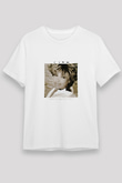 Tine Turner Baskılı Unisex Beyaz Tişört