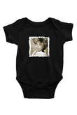 Tine Turner Baskılı Unisex Siyah Bebek Body - Zıbın