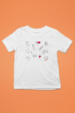 Tıp Bayramı Baskılı Beyaz Unisex Beyaz Çocuk Tişört - Tshirt