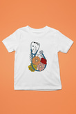 Tıp Bayramı Baskılı Beyaz Unisex Beyaz Çocuk Tişört - Tshirt