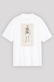 Tıp Bayramı Baskılı Beyaz Unisex Oversize Tişört - Tshirt