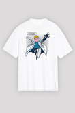 Tıp Bayramı Baskılı Beyaz Unisex Oversize Tişört - Tshirt