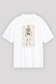 Tıp Bayramı Baskılı Beyaz Unisex Oversize Tişört - Tshirt