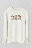 Tıp Bayramı Baskılı Beyaz Unisex Sweatshirt