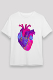 Tıp Bayramı Baskılı Unisex Beyaz Tişört - Tshirt