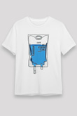 Tıp Bayramı Baskılı Unisex Beyaz Tişört - Tshirt