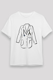 Tıp Bayramı Baskılı Unisex Beyaz Tişört - Tshirt