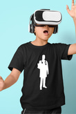 Tıp Bayramı Baskılı Unisex Siyah Çocuk Tişört - Tshirt