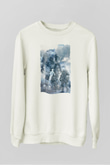 Titanfall Beyaz Unisex Sweatshirt