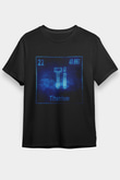 Titanyum Atom Numarası Baskılı Unisex Siyah Tişört