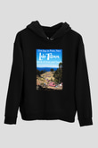 Titikaka Gölü Siyah Unisex Hoodie