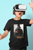 Tom Clancy Baskılı Siyah Unisex Çocuk Tişört