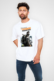 Tom Clancy Beyaz Unisex Oversize Tişört T-Shirt