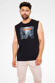 Tom Clancy Siyah Unisex Kolsuz Tişört