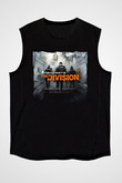 Tom Clancy Siyah Unisex Kolsuz Tişört