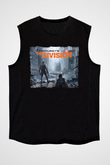 Tom Clancy Siyah Unisex Kolsuz Tişört