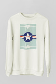 Top Gun Beyaz Unisex Sweatshirt