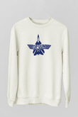 Top Gun Beyaz Unisex Sweatshirt