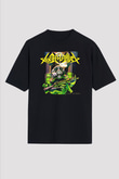 Toxic Holocaust Siyah Unisex Oversize Tişört T-Shirt