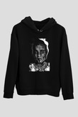 Trainspotting Baskılı Unisex Siyah Hoodie